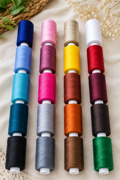 Dikiş İpi Seti, 500mt büyük makara El, Makine Dikiş İpi Sağlam Polyester İp