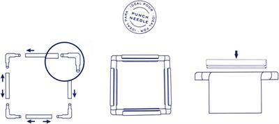 DMC Klipsli Kasnak 43cm-43cm u2095