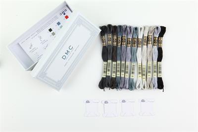 Dmc Kutu Hediyeli Muline İplik Seti - Gri Renkler