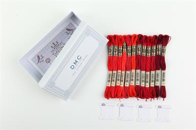 Dmc Kutu Hediyeli Muline İplik Seti - Kırmızı Renkler