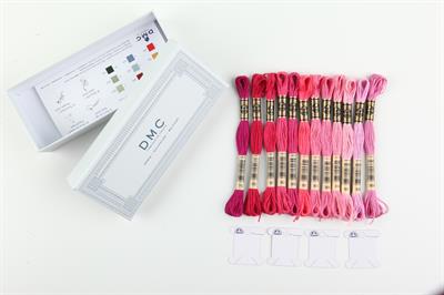Dmc Kutu Hediyeli Muline İplik Seti - Pembe Renkler