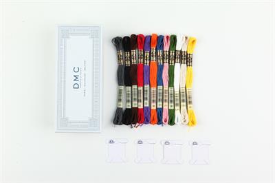 Dmc Kutu Hediyeli Muline İplik Seti - Temel Renkler