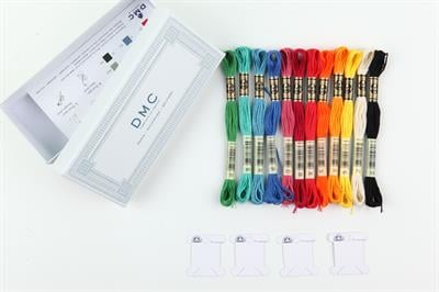 Dmc Kutu Hediyeli Muline 12li Set - Canlı Renkler