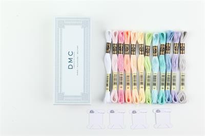 Dmc Kutu Hediyeli Muline12li Set - Pastel Renkler