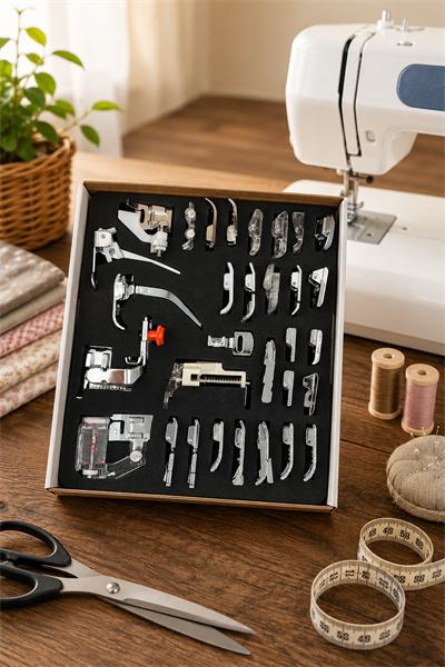 Ev Tipi Dikiş Makinesi Ayak Seti, Geliştirilmiş Yeni 32li Set