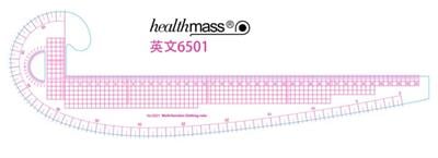 Fransız Eğrisi Moda Tasarım Cetvelleri - 7 Çeşit Riga Cetvel