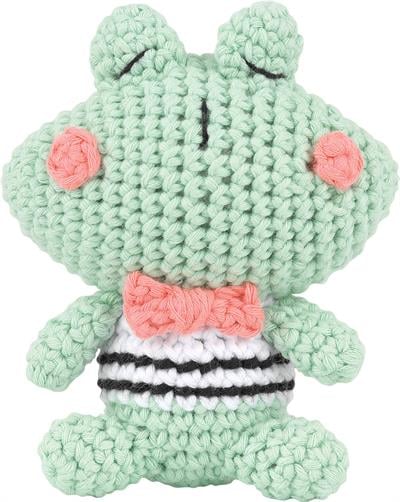 Amigurumi Kiti, Mini Örgü Seti  KURBAĞA