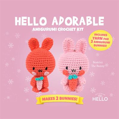 Amigurumi Kiti, Mini Örgü Seti  TAVŞAN
