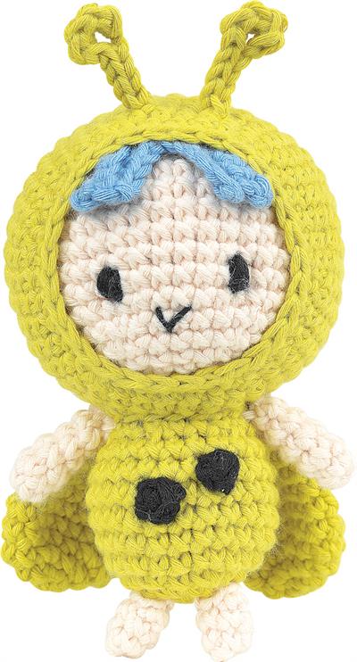 Amigurumi Kiti, Mini Örgü Seti  UĞUR BÖCEĞİ