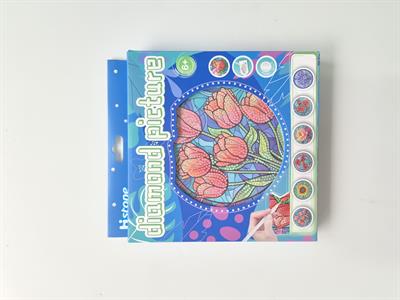 Lale Boncuk işleme  Seti –  Eğitici Elmas Mozaik Kiti