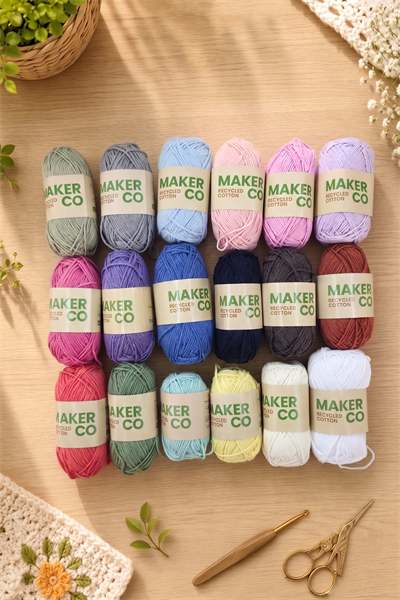 Makerco Örgü İpi Seti 18li
