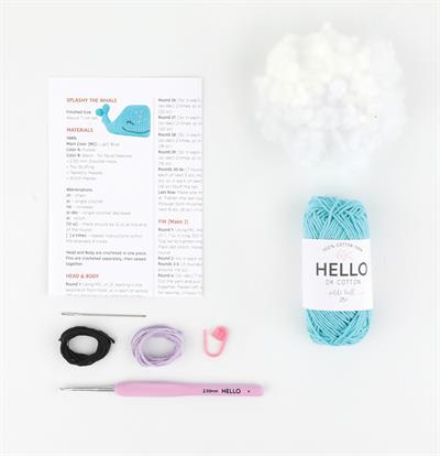 MİNİ AMİGURUMİ KİTİ-BALİNA