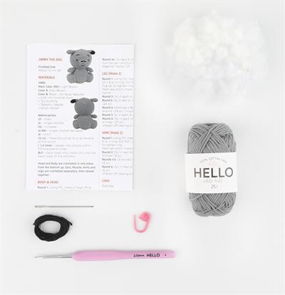 MİNİ AMİGURUMİ KİTİ-KÖPEK