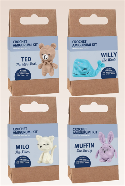 Mini Amigurumi Seti 4 Adet