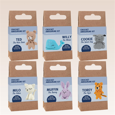 Mini Amigurumi Seti 6 Adet