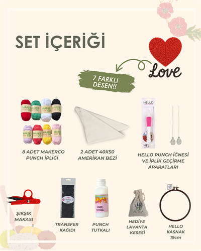 MİNİ PUNCH SETİ-TAM PAKET BAŞLANGIÇ KİTİ