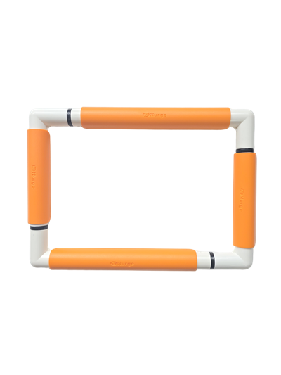 NURGE 21X29 CM KLİPSLİ NAKIŞ KASNAĞI Turuncu