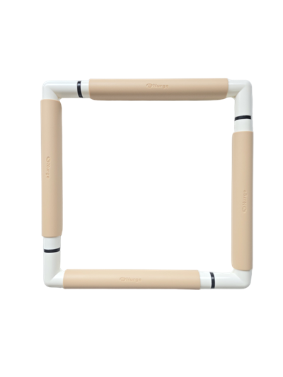 NURGE 21X21 CM KLİPSLİ NAKIŞ KASNAĞI BEJ