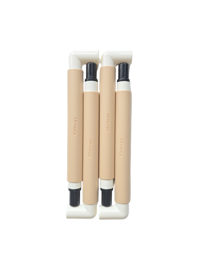 NURGE 21X21 CM KLİPSLİ NAKIŞ KASNAĞI BEJ