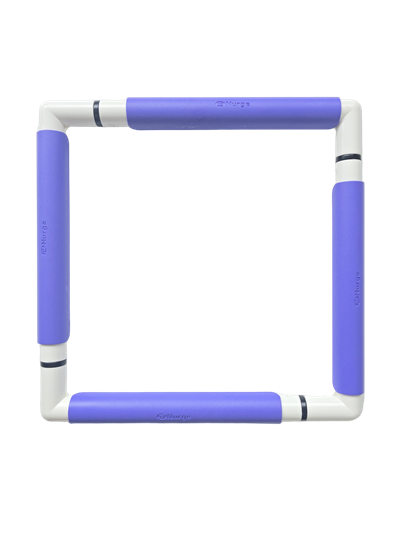 NURGE 21X21 CM KLİPSLİ NAKIŞ KASNAĞI MOR