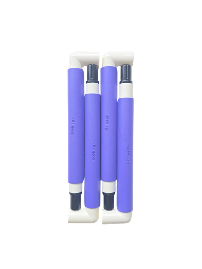 NURGE 29X29 CM KLİPSLİ NAKIŞ KASNAĞI MOR