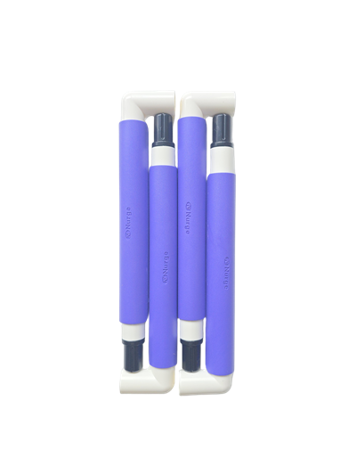 NURGE 21X21 CM KLİPSLİ NAKIŞ KASNAĞI MOR