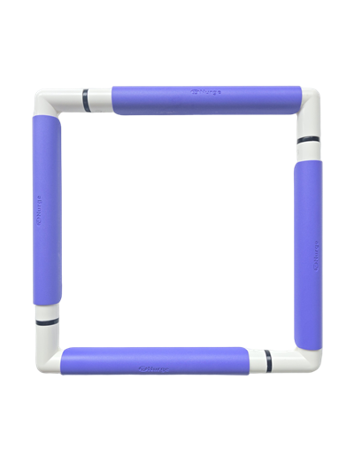 NURGE 29X29 CM KLİPSLİ NAKIŞ KASNAĞI MOR