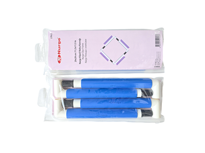NURGE 29X29 CM KLİPSLİ NAKIŞ KASNAĞI MAVİ