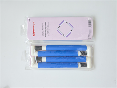 NURGE 21X21 CM KLİPSLİ NAKIŞ KASNAĞI MAVİ