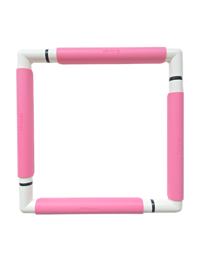 NURGE 21X21 CM KLİPSLİ NAKIŞ KASNAĞI PEMBE