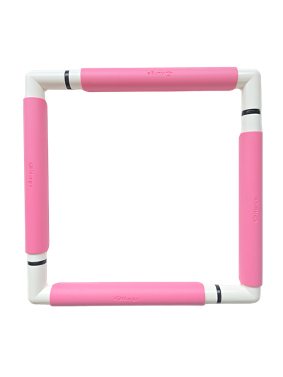 NURGE 29X29 CM KLİPSLİ NAKIŞ KASNAĞI PEMBE