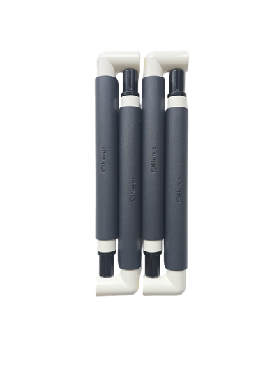 NURGE 21X21 CM KLİPSLİ NAKIŞ KASNAĞI SİYAH