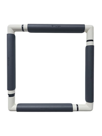 NURGE 21X21 CM KLİPSLİ NAKIŞ KASNAĞI SİYAH