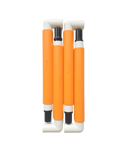 NURGE 21X21 CM KLİPSLİ NAKIŞ KASNAĞI TURUNCU