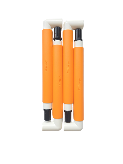 NURGE 29X29 CM KLİPSLİ NAKIŞ KASNAĞI TURUNCU