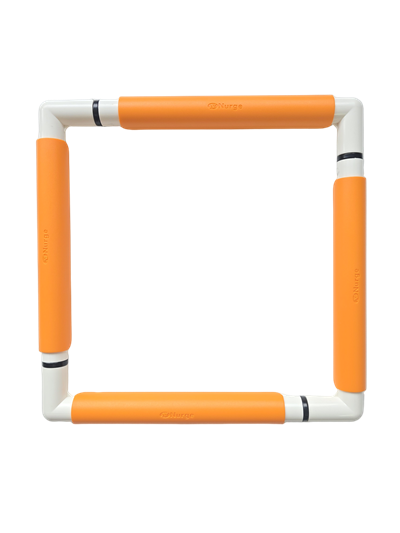 NURGE 29X29 CM KLİPSLİ NAKIŞ KASNAĞI TURUNCU