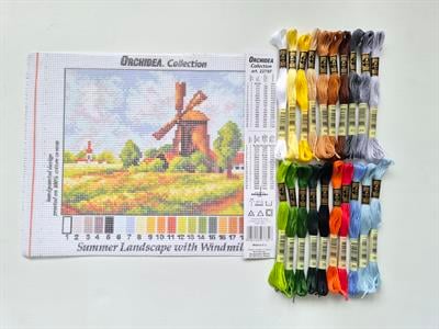 ORCHIDEA 18x24 Goblen - İplikli Set