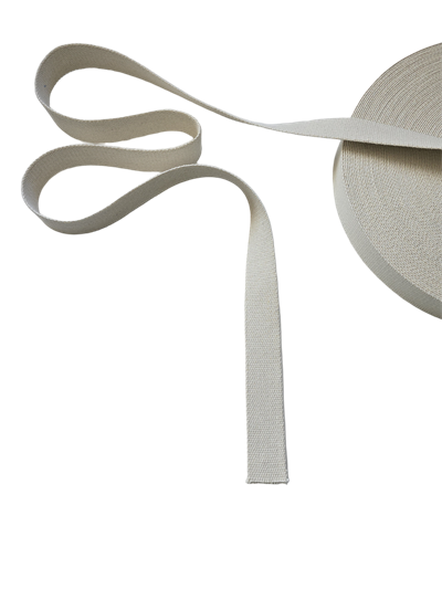 Pamuk Çanta Kolonu 4cm Beyaz – Dayanıklı Çanta Sapı, Çanta Askı Kolonu 1 Metre