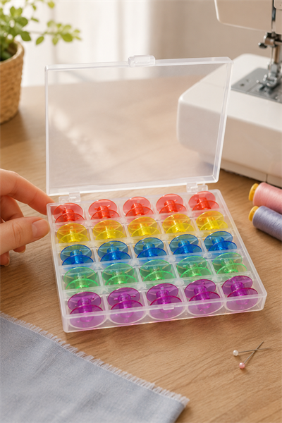 Renkli Plastik Masura Seti 25li, Ev Tipi Renkli Boş masuralar