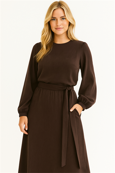 Safipek Kupra Kumaş Kahve