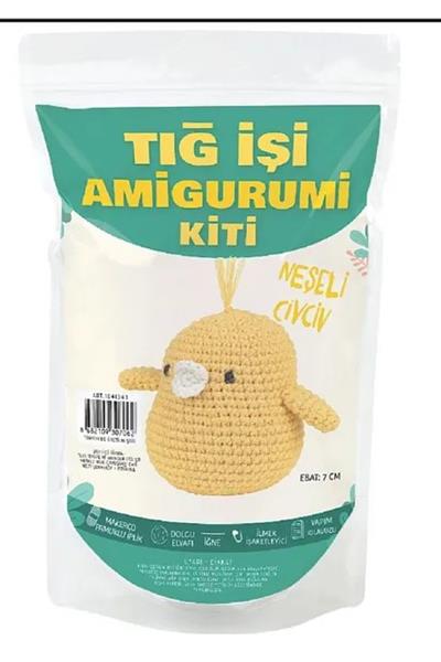Tığ İşi Amigurumi Kiti Neşeli Civciv