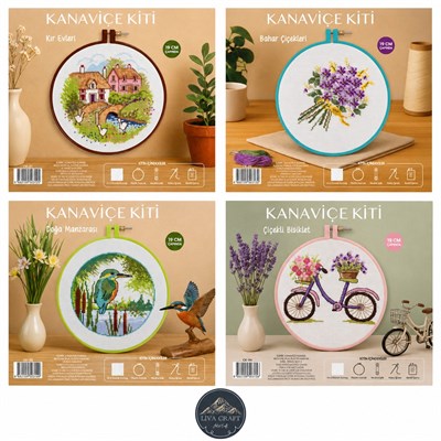 Tuva Kanaviçe Kiti 4 Farklı Model 1