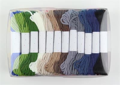 Yün Nakış İpi Seti 24 Renk