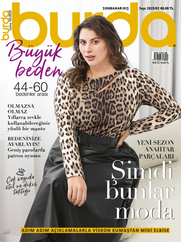 BURDA BÜYÜK BEDEN ŞUBAT 2023-02
