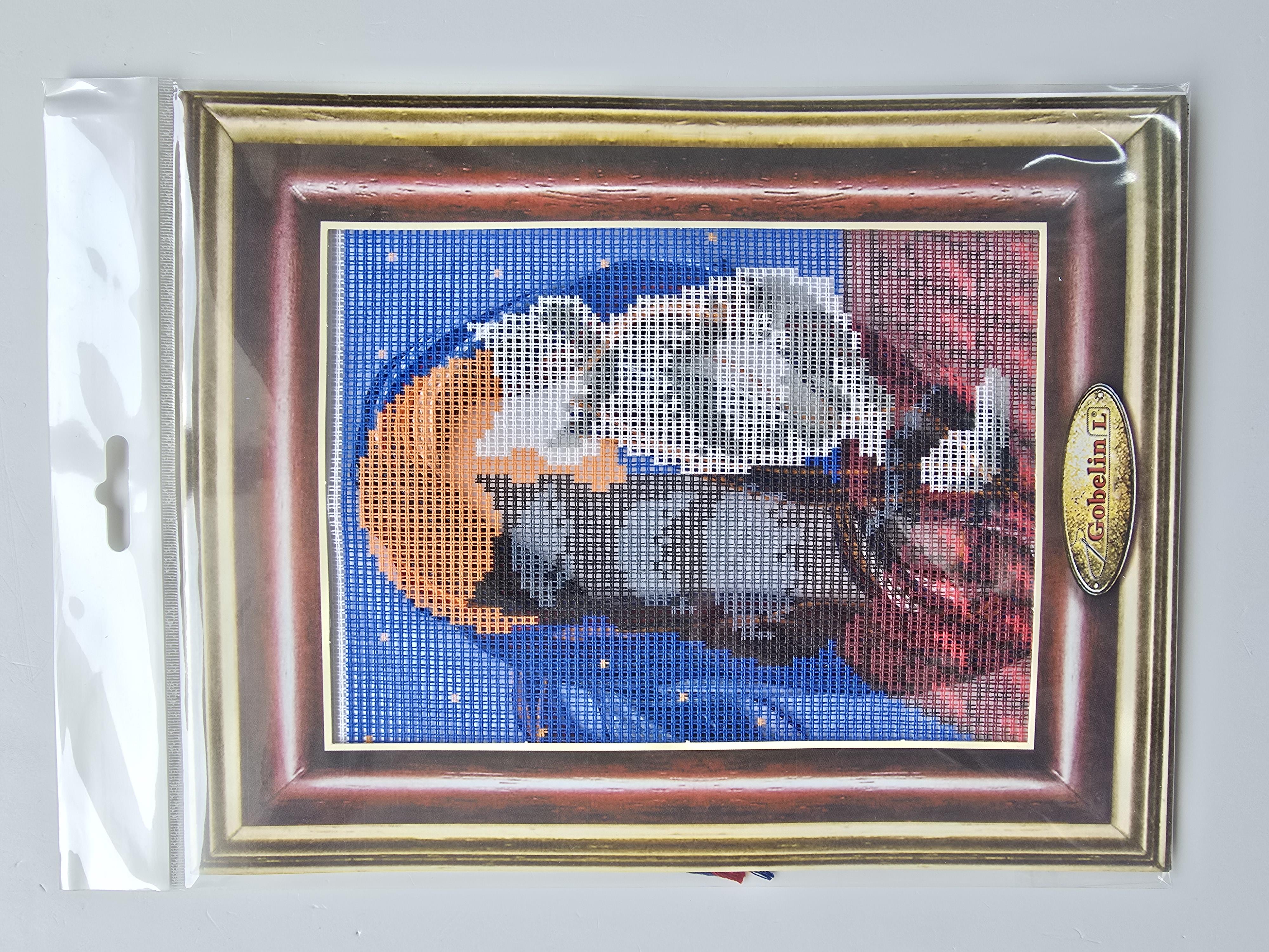 ÇERÇEVELİ GOBLEN KİTİ 20 X 25 GOBELİN 