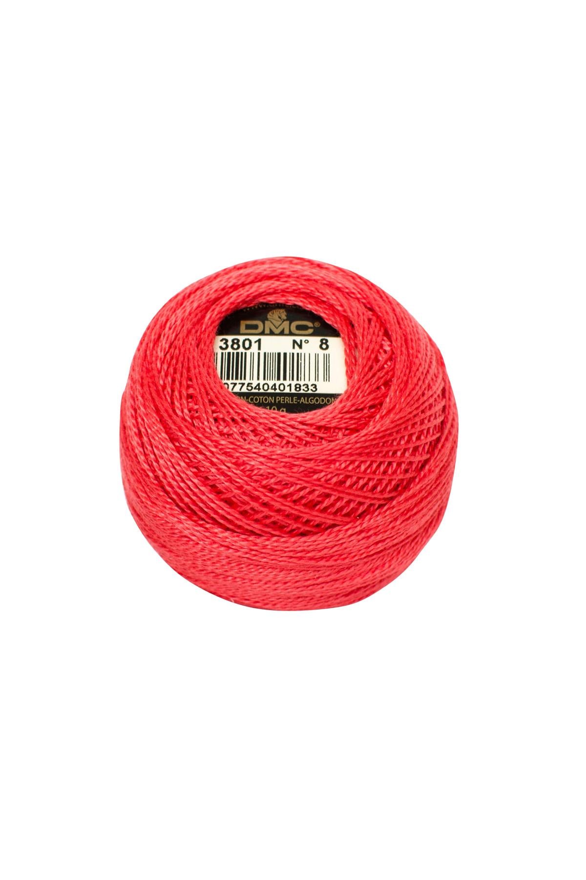 DMC KOTON PERLE  8 NUMARA 3801