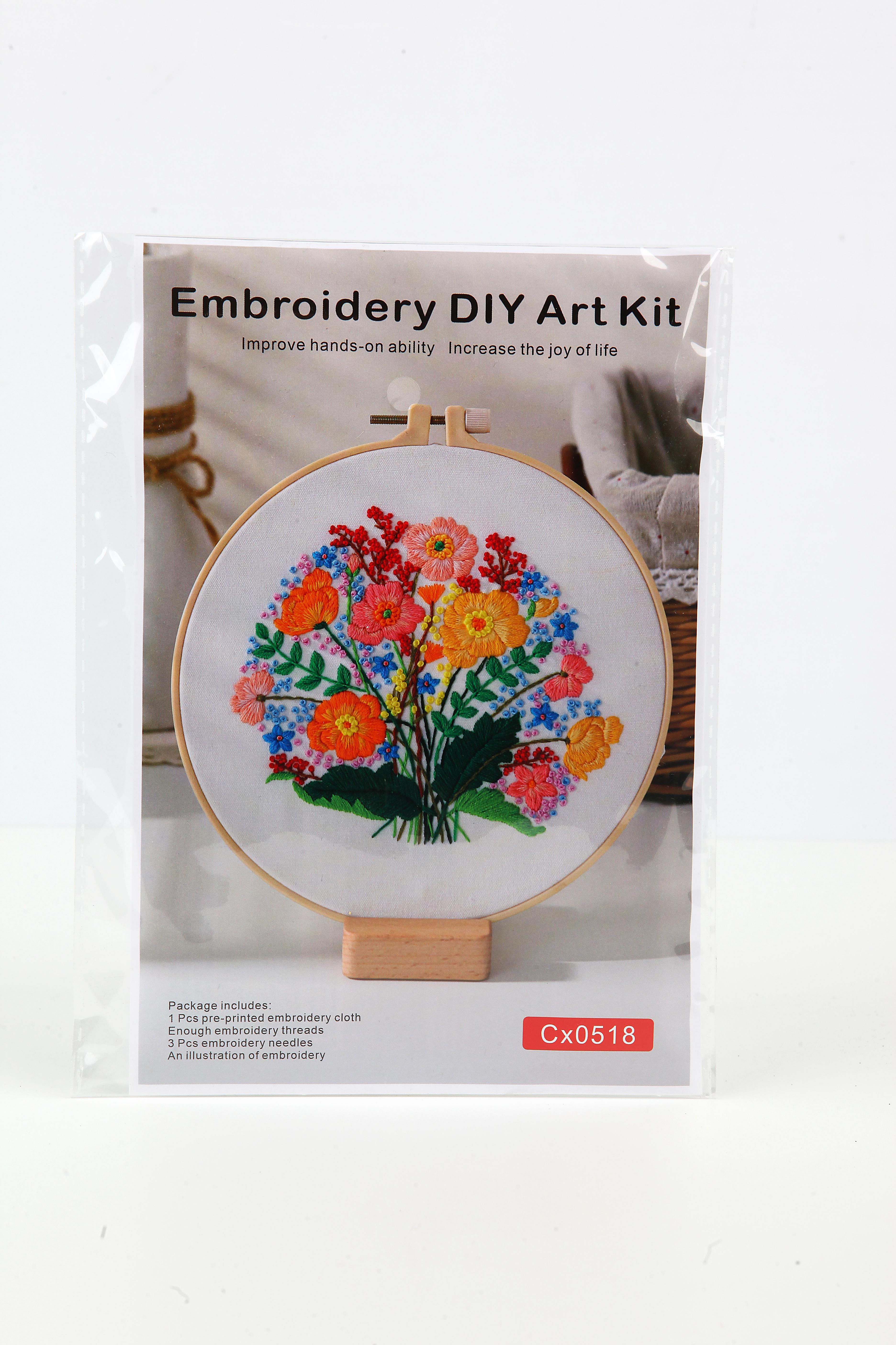 Embroidery DIY Art Kit