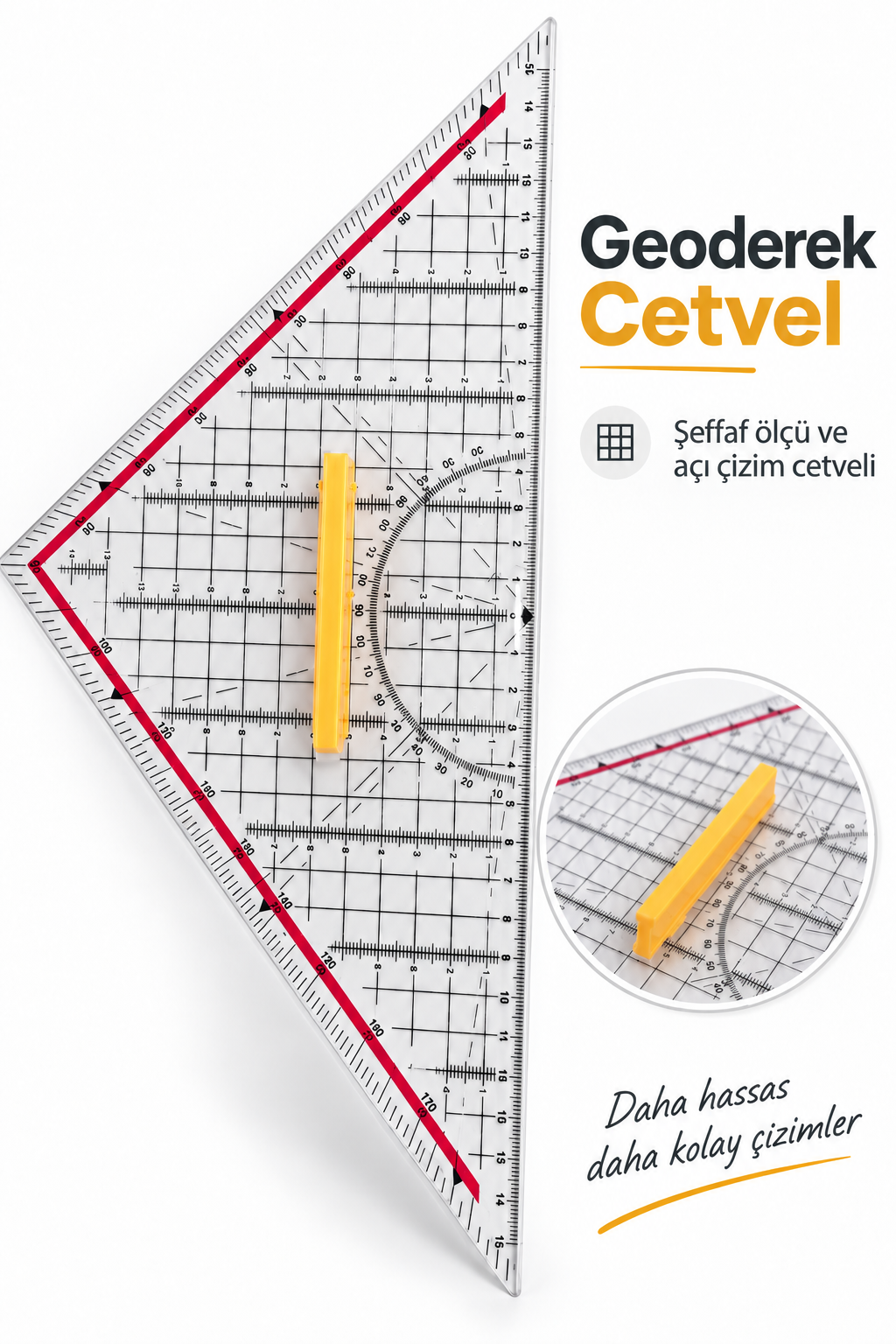 Geoderek Cetvel, Üçgen Terzi Cetveli, Modelist Cetveli