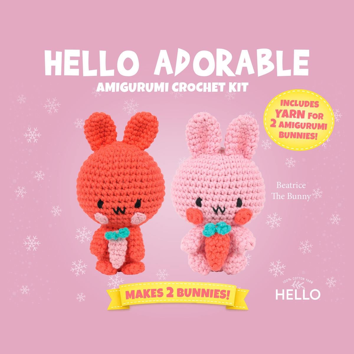 HELLO ADORABLE AMİGURUMİ KİTİ TAVŞAN