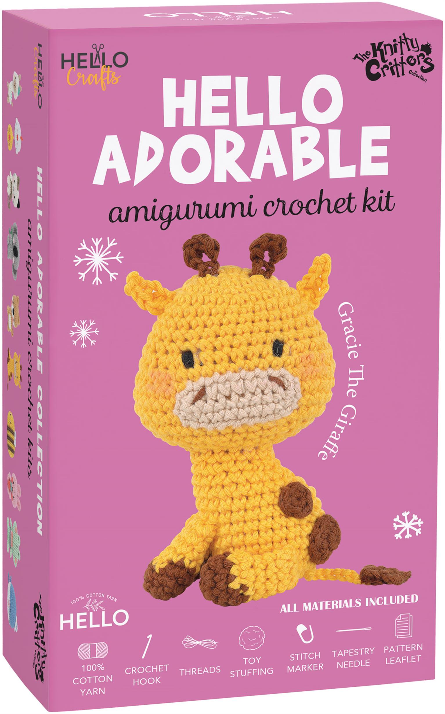 HELLO ADORABLE AMİGURUMİ KİTİ ZÜRAFA 14 CM